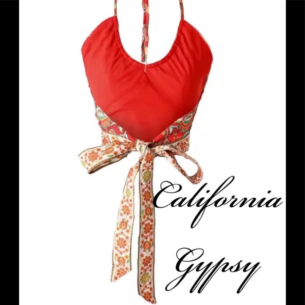 Bohemian gypsy festival halter top🌈 - Picture 7 of 8